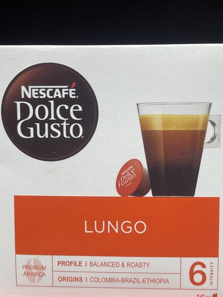 كبسولات دولشي مشكل - LUNGO